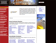 Tablet Screenshot of homebuildercontractor.com